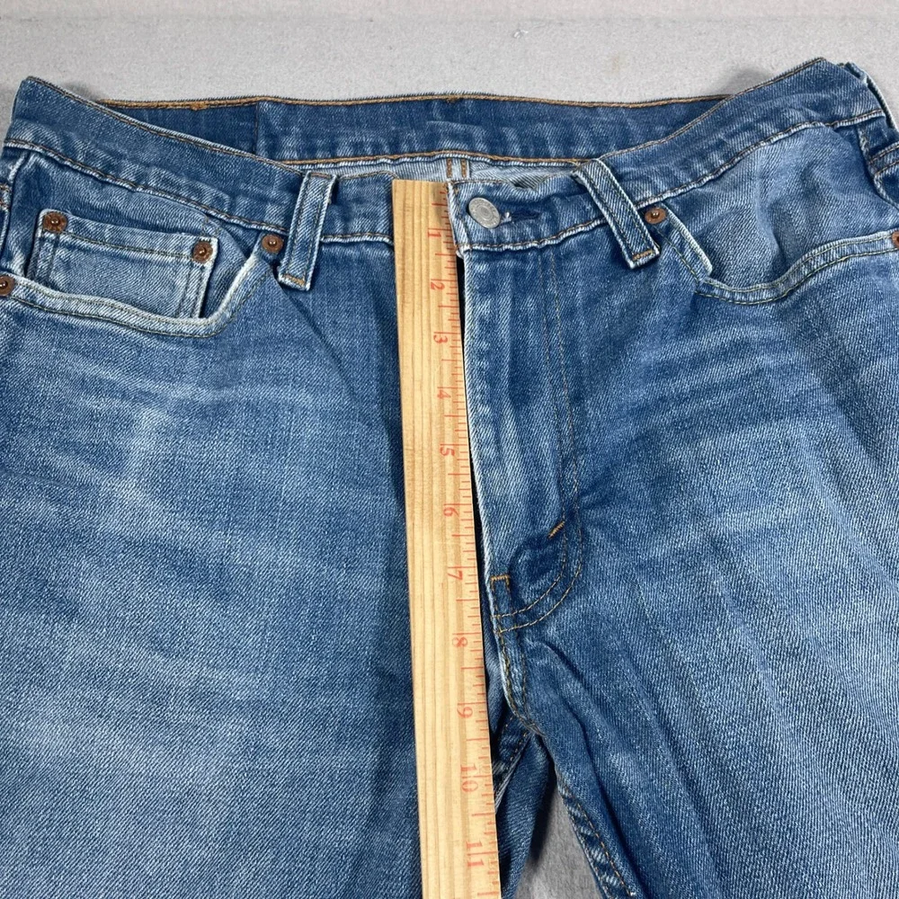Levi's 514 Straight Fit‎ Jeans Mens 33x30 Medium Wash Denim Classic Western